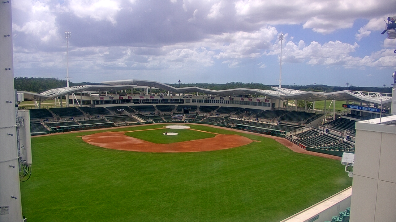 Thumbnail for current weather camera view from JetBlue Park at Fenway South in Arborwood, Florida