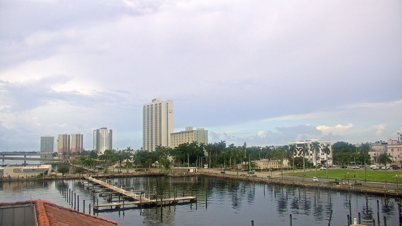 Thumbnail for current weather camera view from River District in Fort Myers, Florida