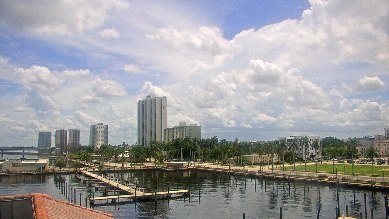 Thumbnail for current weather camera view from River District in Fort Myers, Florida