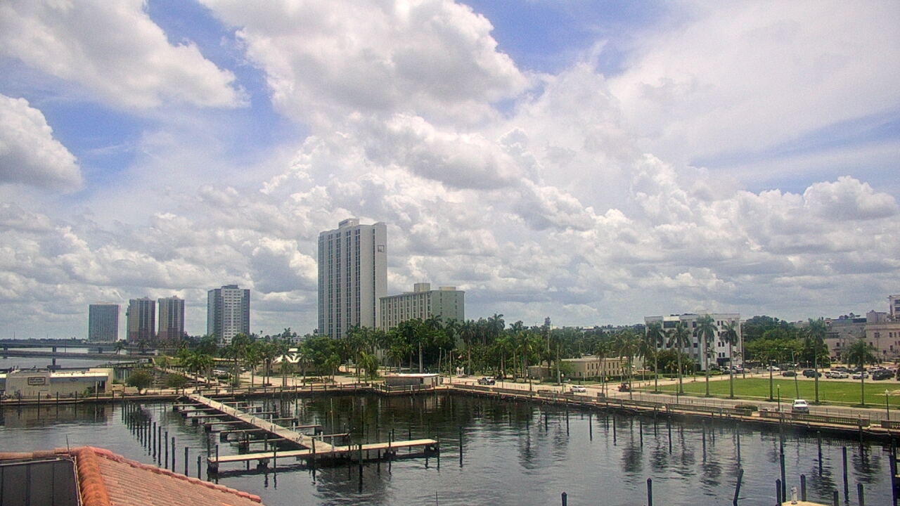 Thumbnail for current weather camera view from River District in Fort Myers, Florida