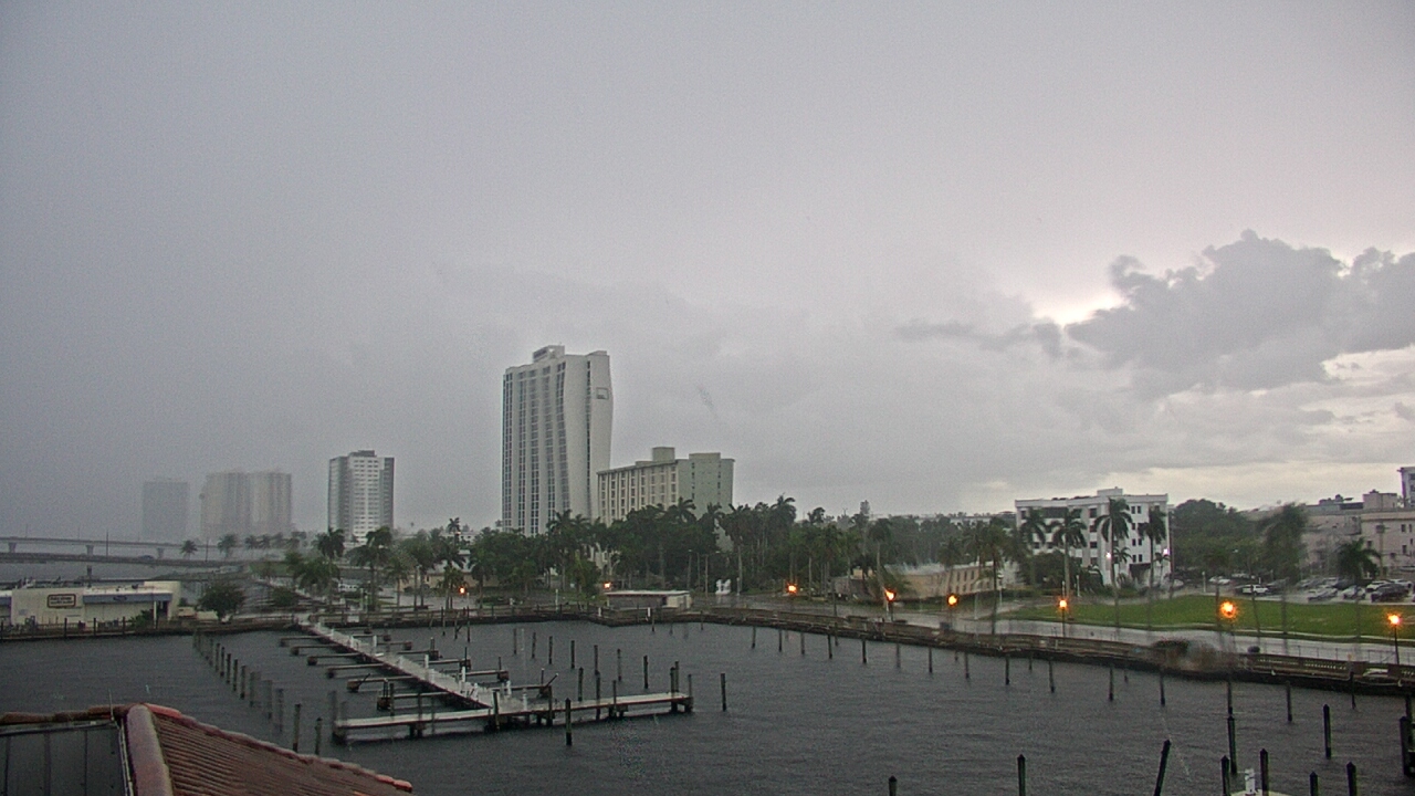 Thumbnail for current weather camera view from River District in Fort Myers, Florida