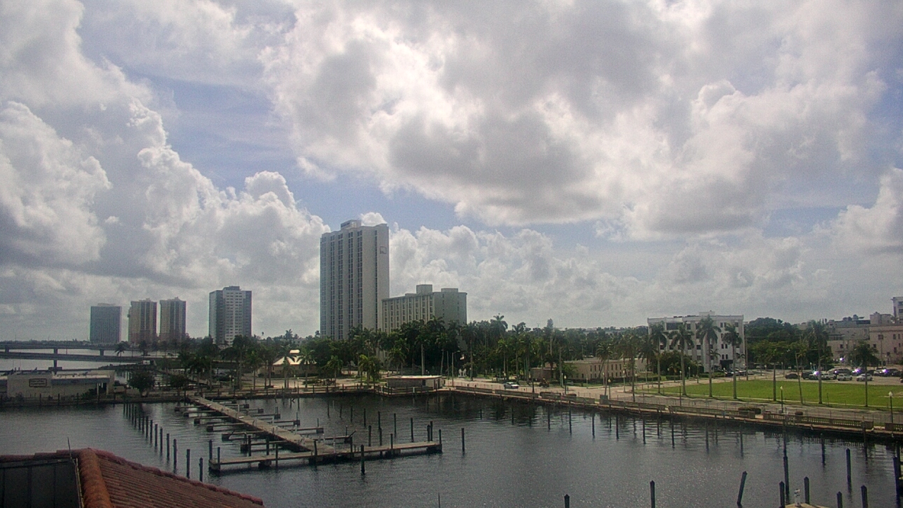 Thumbnail for current weather camera view from River District in Fort Myers, Florida