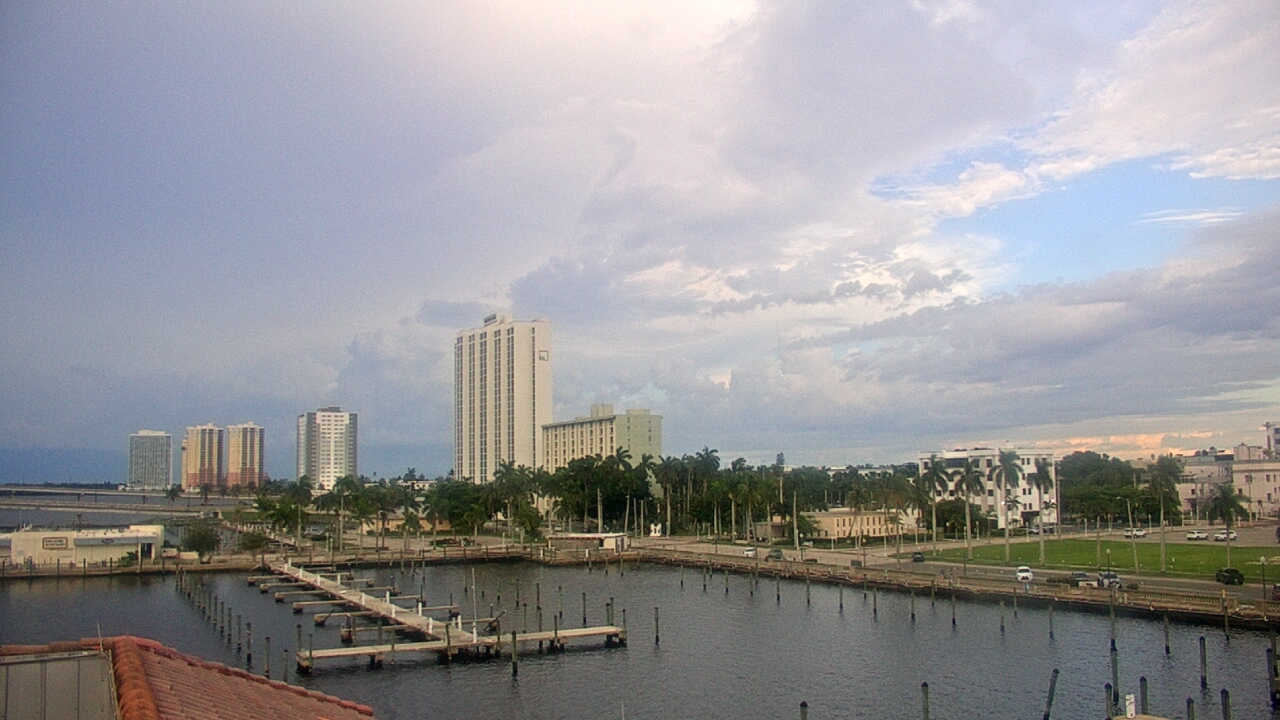 Thumbnail for current weather camera view from River District in Fort Myers, Florida