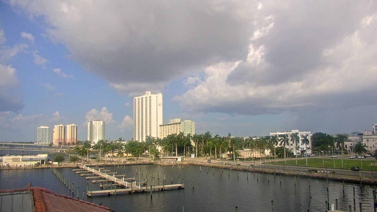Thumbnail for current weather camera view from River District in Fort Myers, Florida