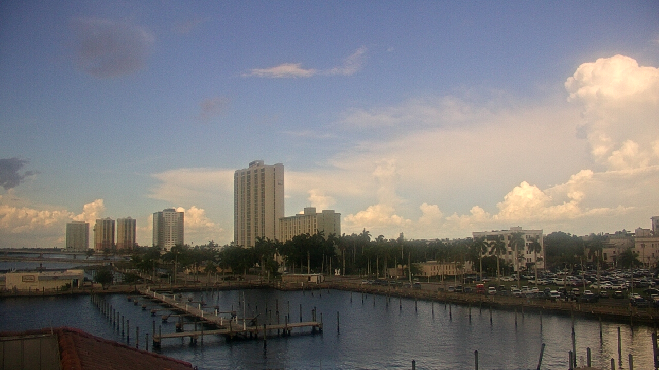 Thumbnail for current weather camera view from River District in Fort Myers, Florida