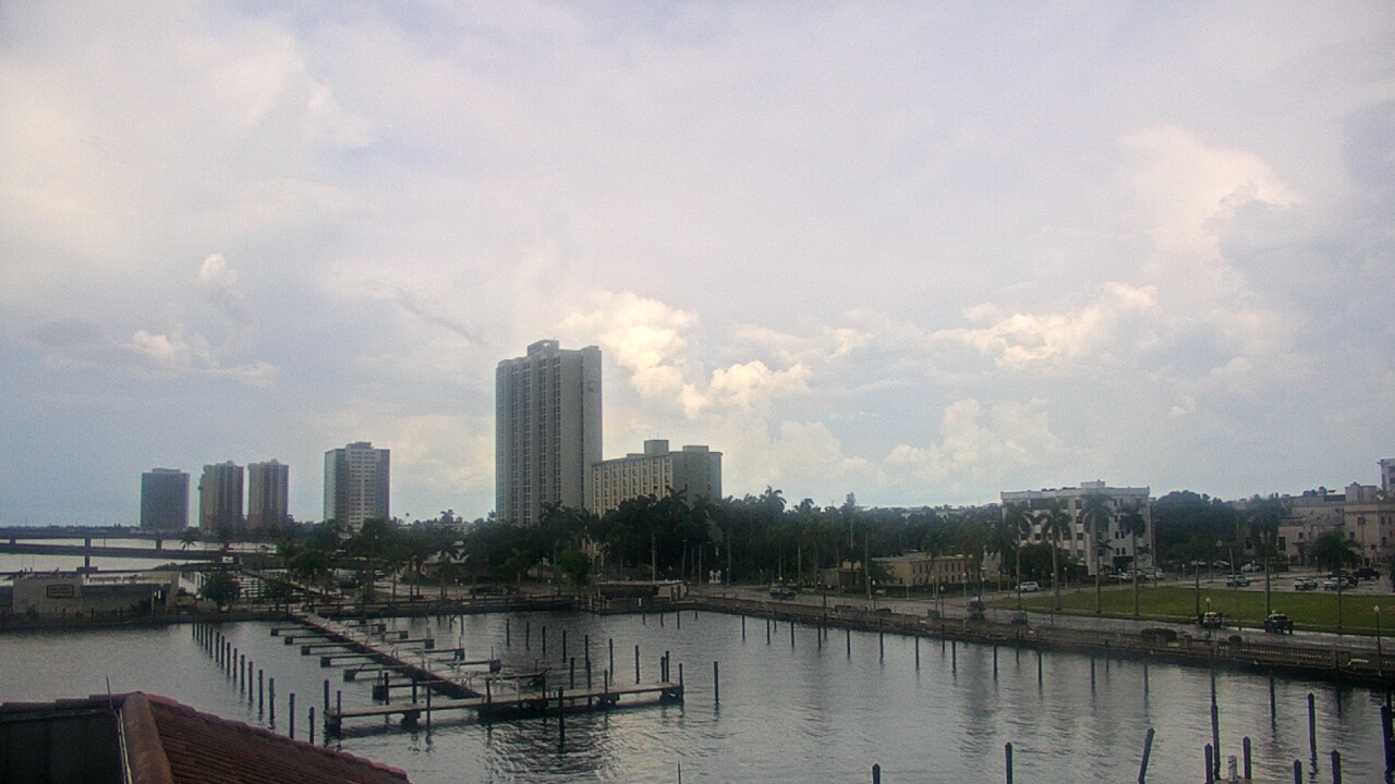 Thumbnail for current weather camera view from River District in Fort Myers, Florida