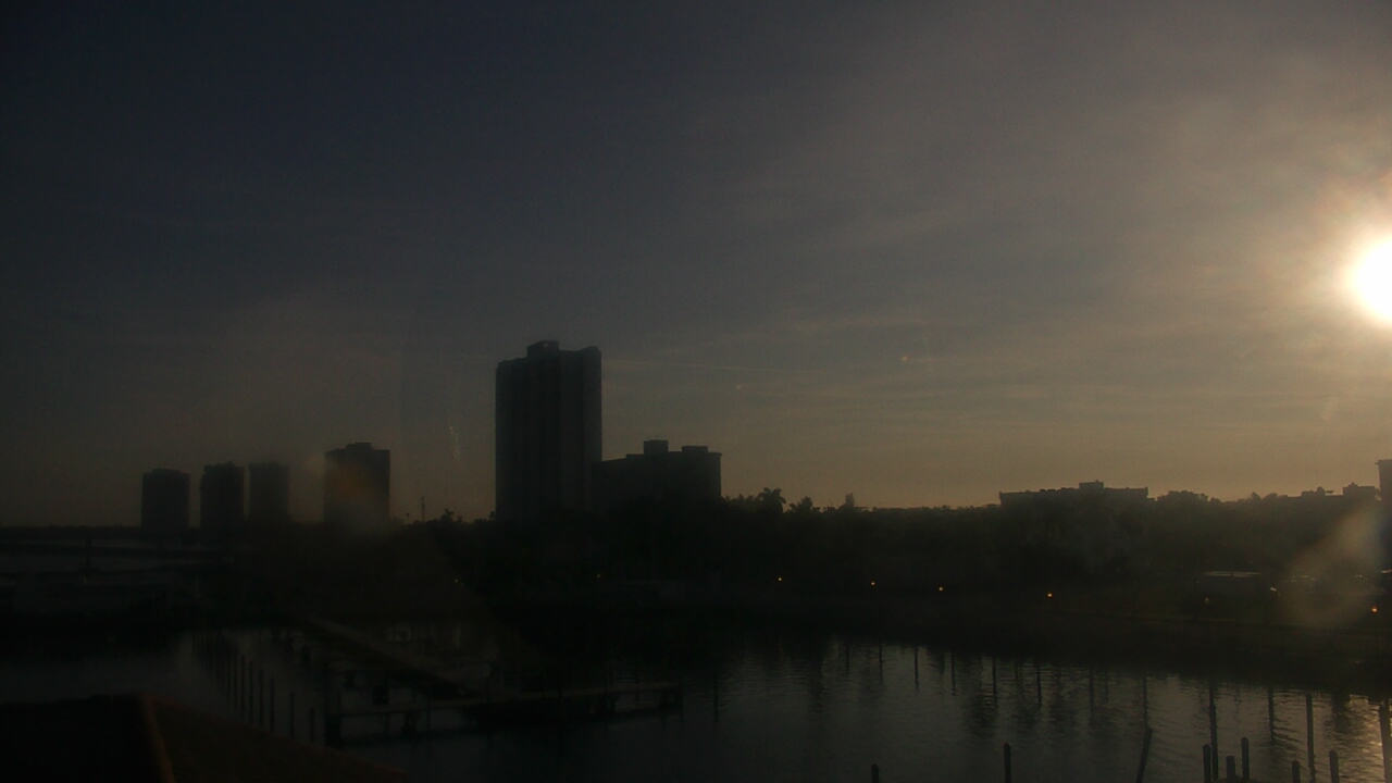 Thumbnail for current weather camera view from River District in Fort Myers, Florida