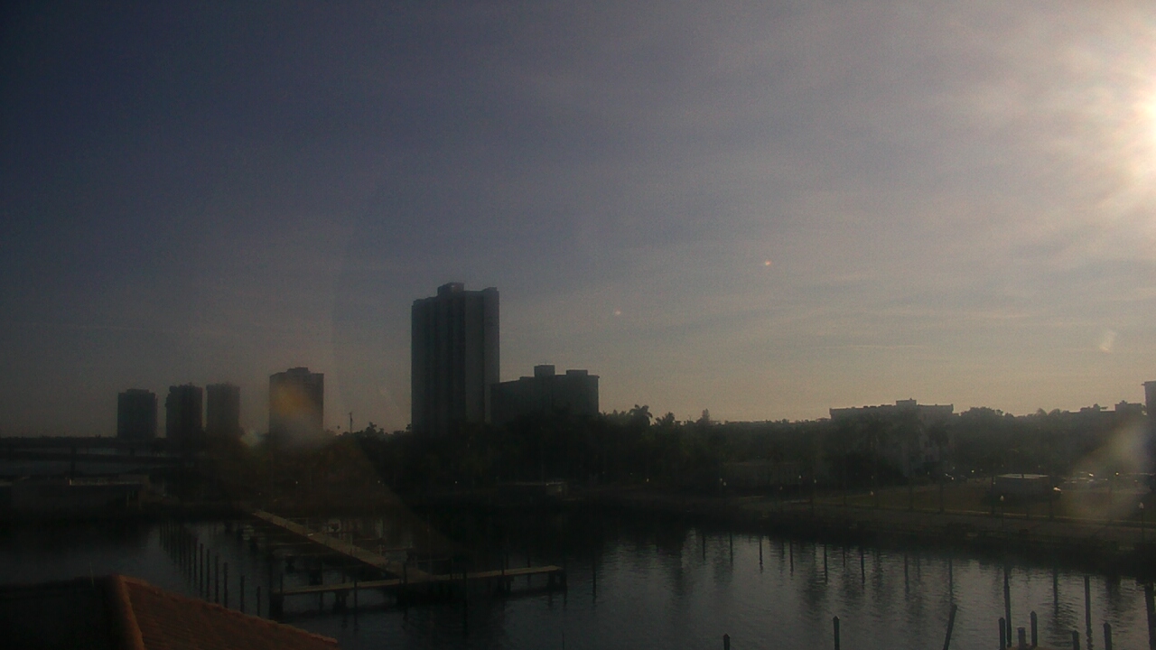 Thumbnail for current weather camera view from River District in Fort Myers, Florida