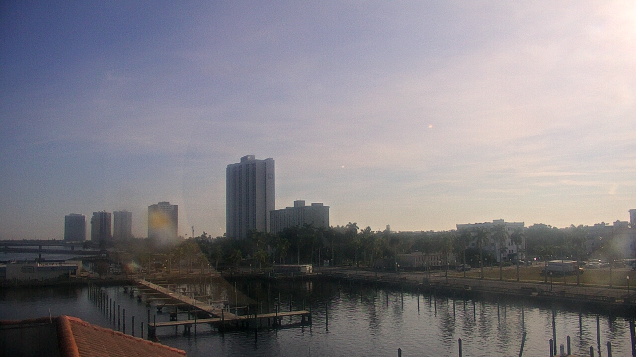 Thumbnail for current weather camera view from River District in Fort Myers, Florida