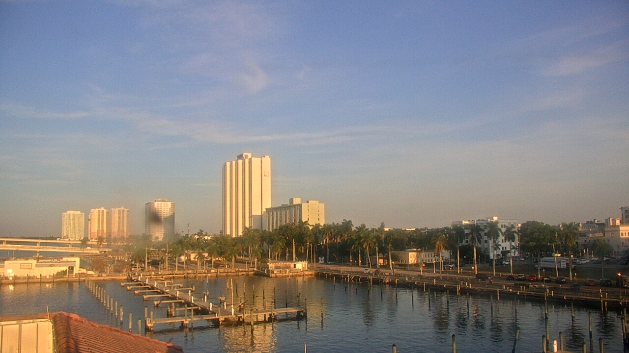 Thumbnail for current weather camera view from River District in Fort Myers, Florida