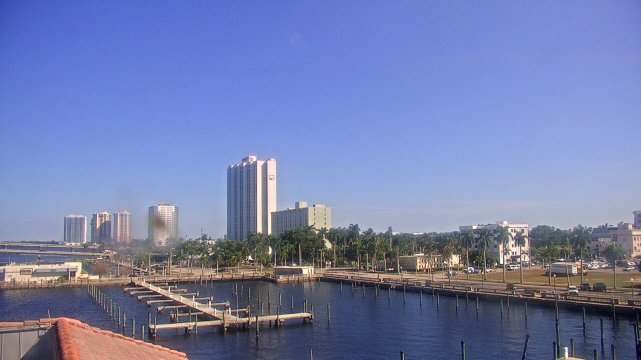 Thumbnail for current weather camera view from River District in Fort Myers, Florida