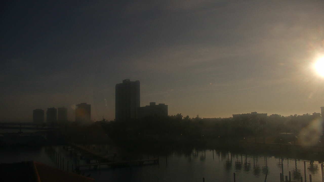 Thumbnail for current weather camera view from River District in Fort Myers, Florida