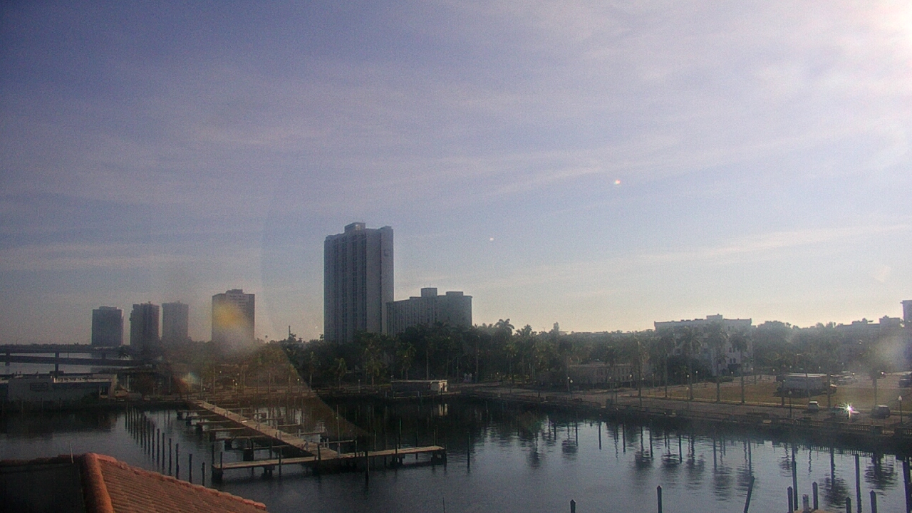 Thumbnail for current weather camera view from River District in Fort Myers, Florida