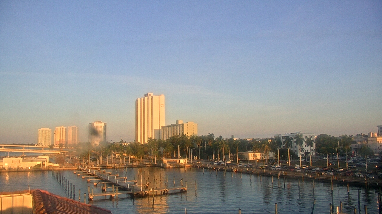 Thumbnail for current weather camera view from River District in Fort Myers, Florida