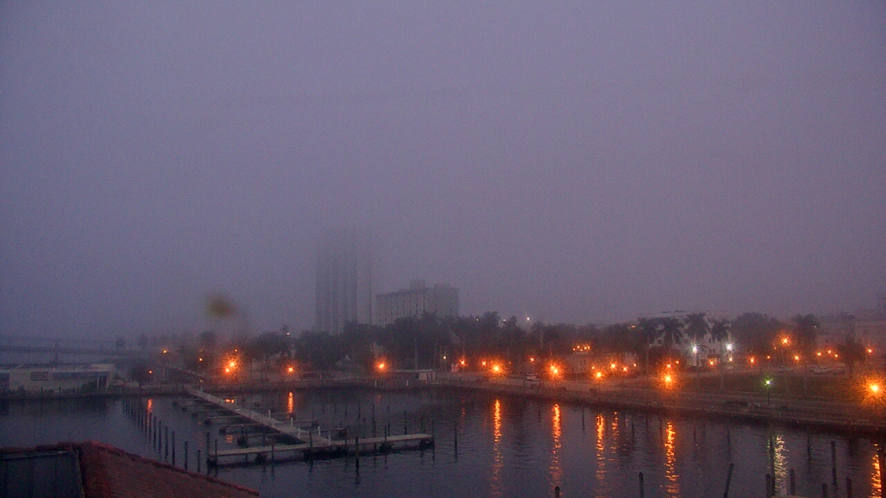 Thumbnail for current weather camera view from River District in Fort Myers, Florida