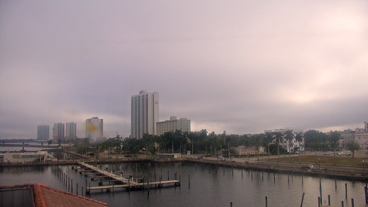Thumbnail for current weather camera view from River District in Fort Myers, Florida