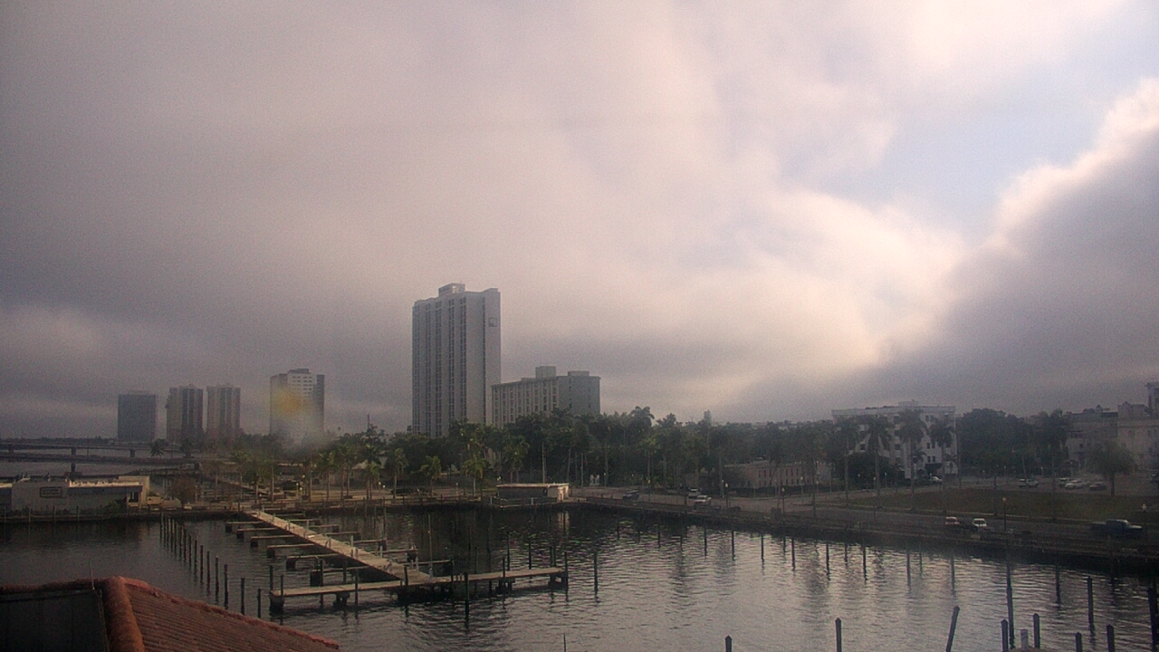Thumbnail for current weather camera view from River District in Fort Myers, Florida