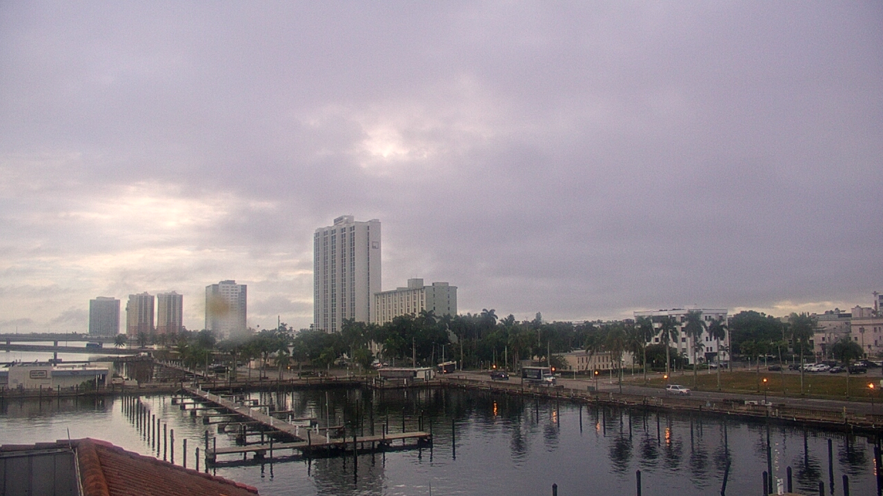 Thumbnail for current weather camera view from River District in Fort Myers, Florida