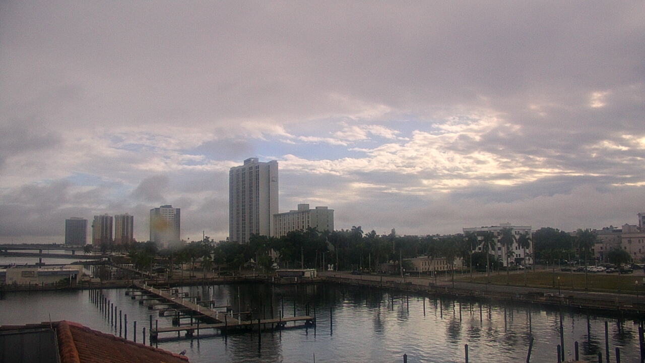 Thumbnail for current weather camera view from River District in Fort Myers, Florida