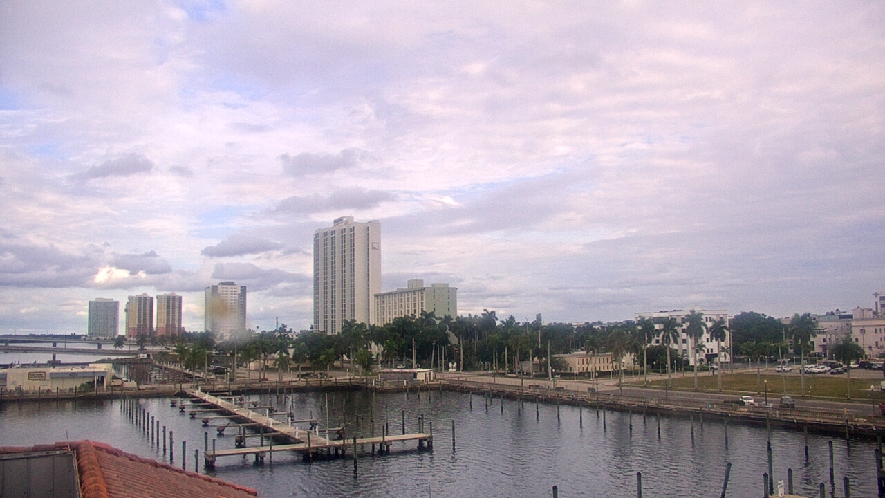Thumbnail for current weather camera view from River District in Fort Myers, Florida