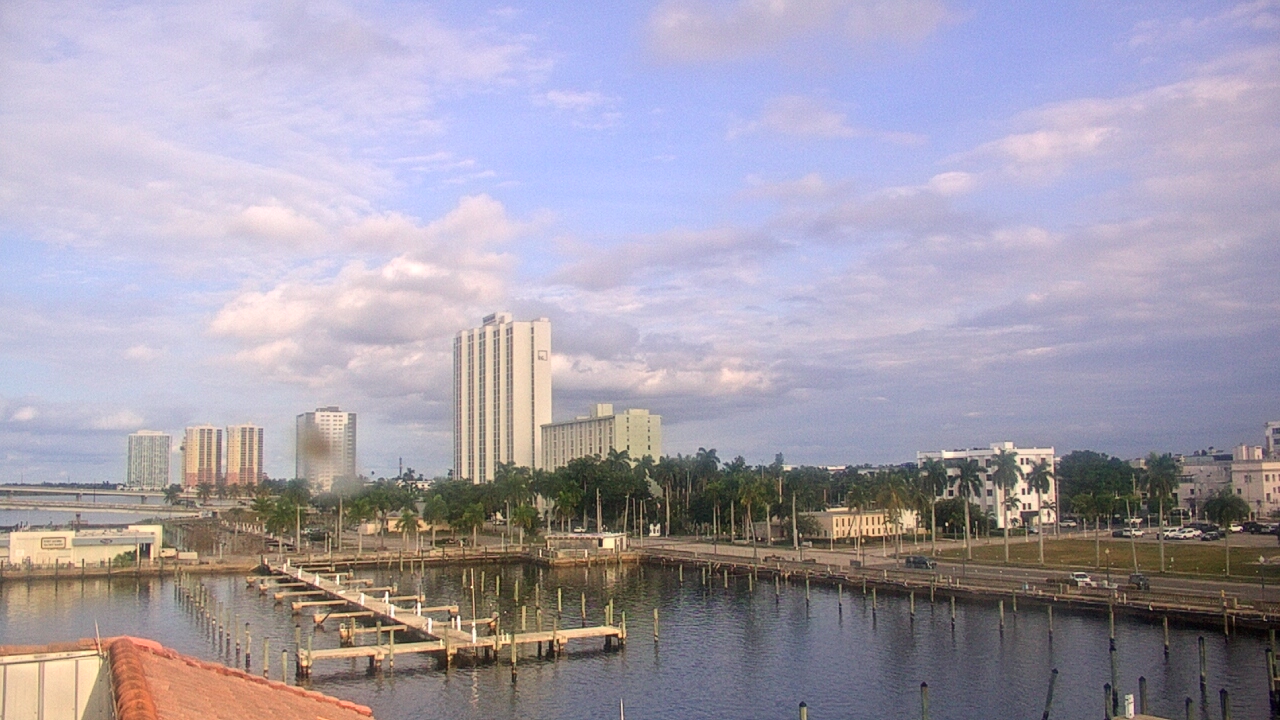 Thumbnail for current weather camera view from River District in Fort Myers, Florida