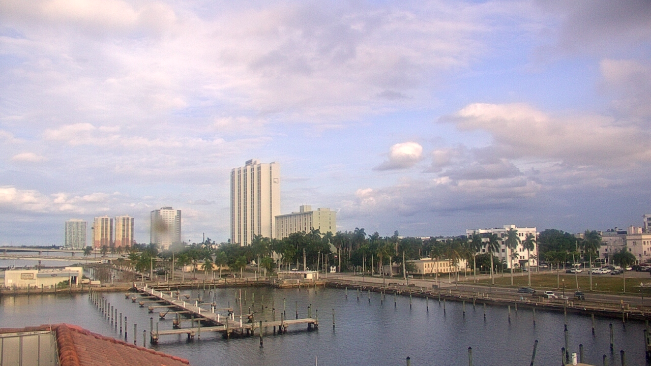 Thumbnail for current weather camera view from River District in Fort Myers, Florida