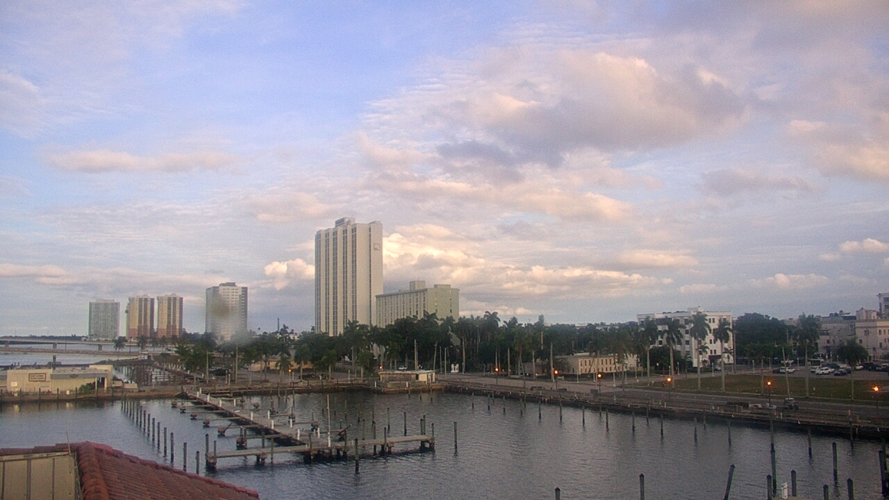 Thumbnail for current weather camera view from River District in Fort Myers, Florida