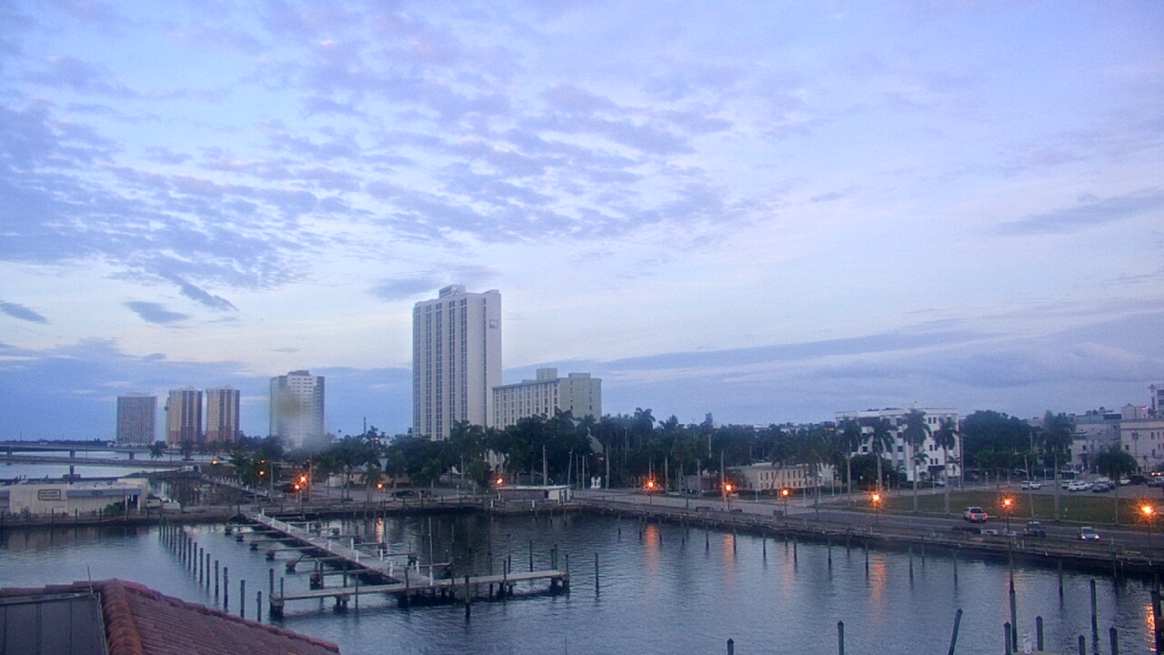 Thumbnail for current weather camera view from River District in Fort Myers, Florida