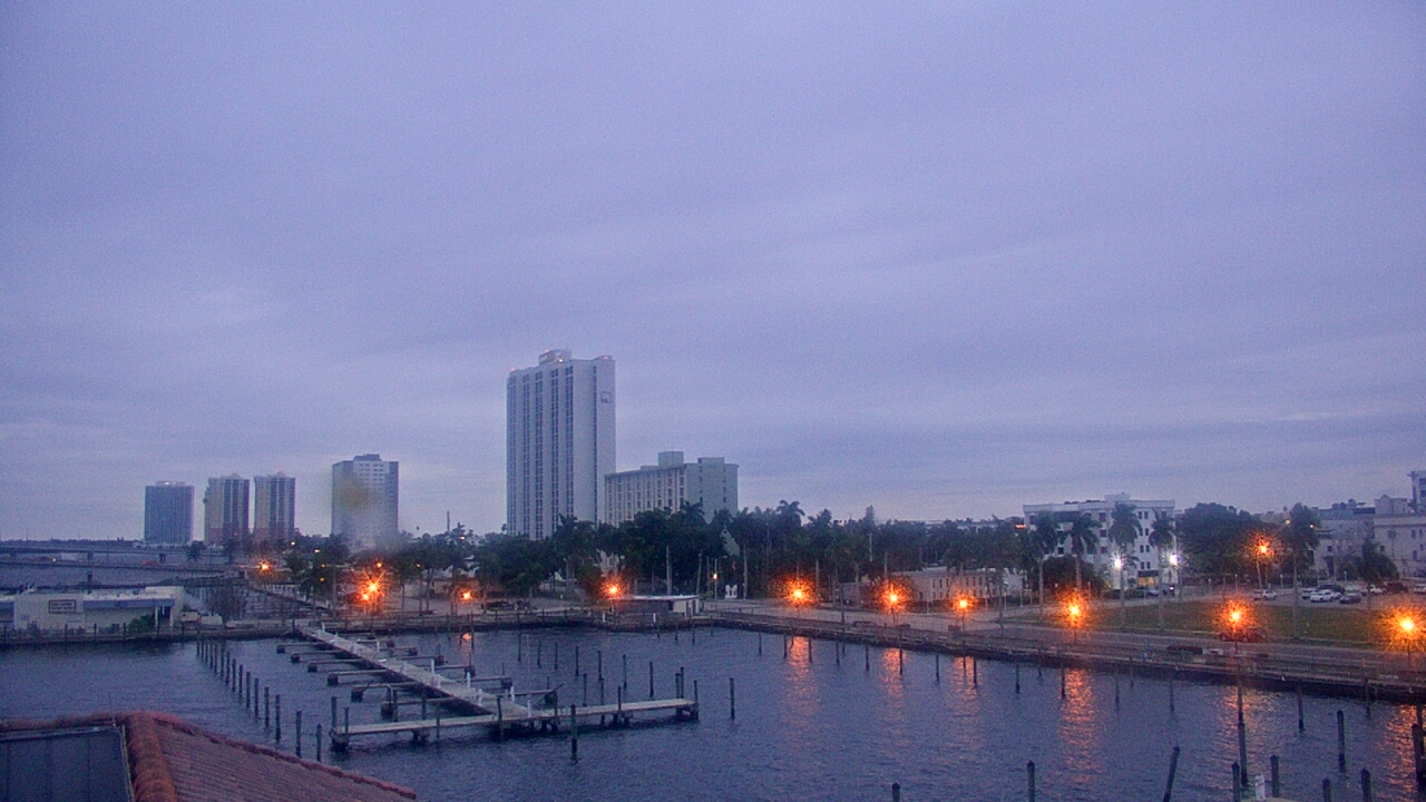 Thumbnail for current weather camera view from River District in Fort Myers, Florida