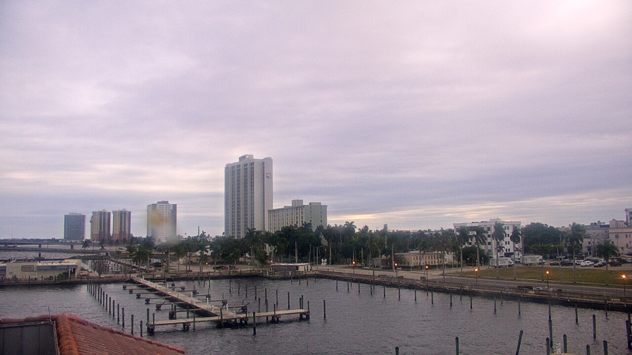 Thumbnail for current weather camera view from River District in Fort Myers, Florida
