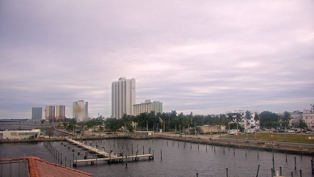 Thumbnail for current weather camera view from River District in Fort Myers, Florida