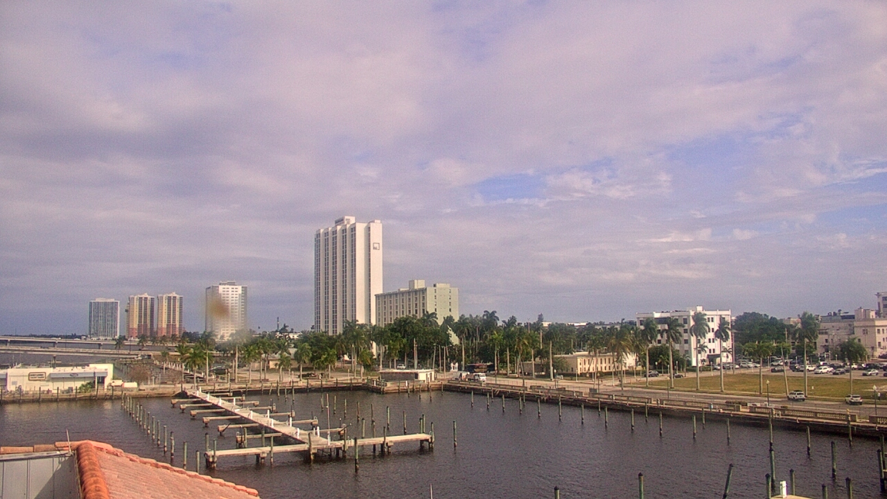 Thumbnail for current weather camera view from River District in Fort Myers, Florida