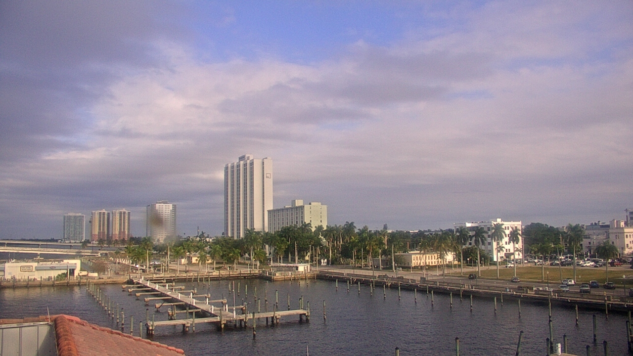 Thumbnail for current weather camera view from River District in Fort Myers, Florida