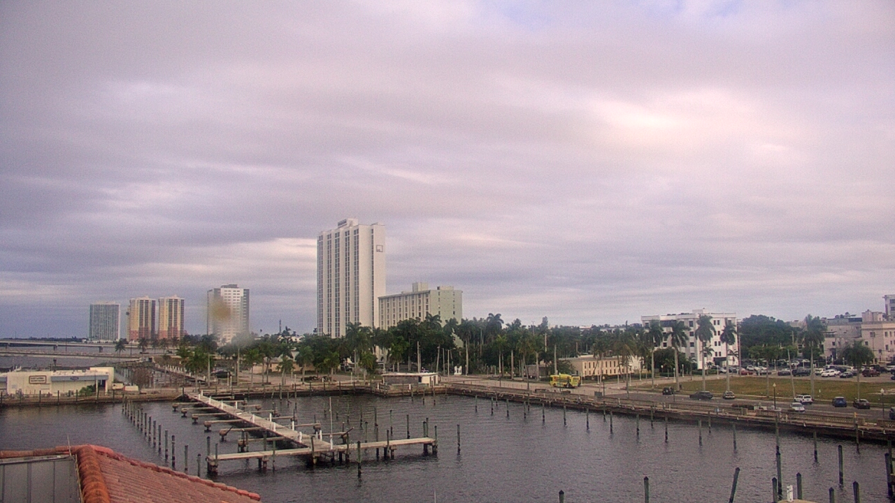 Thumbnail for current weather camera view from River District in Fort Myers, Florida