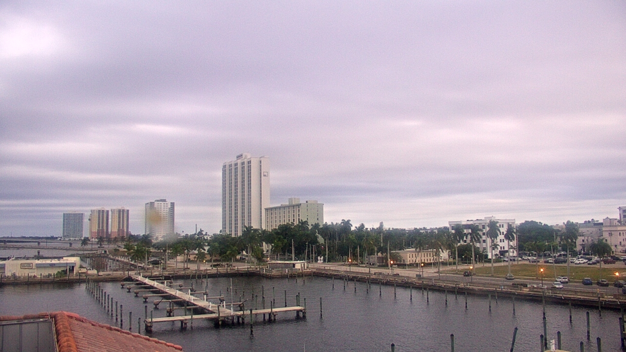 Thumbnail for current weather camera view from River District in Fort Myers, Florida