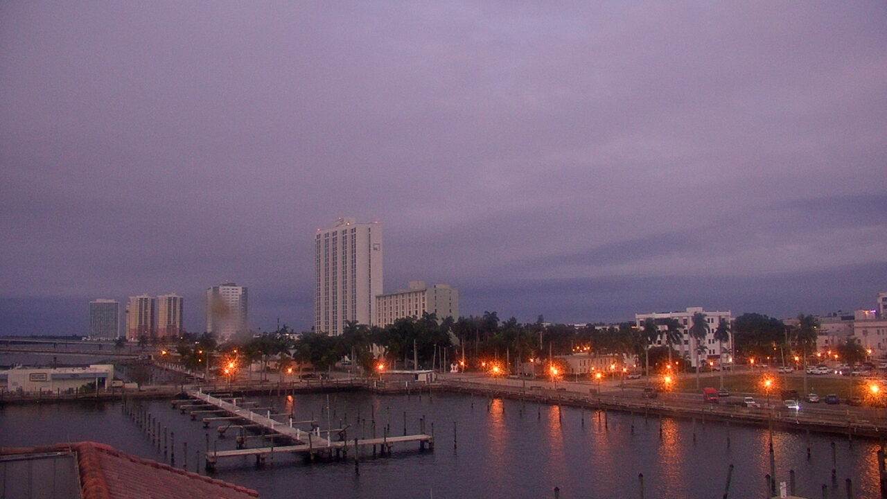 Thumbnail for current weather camera view from River District in Fort Myers, Florida