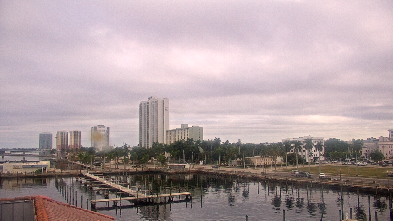 Thumbnail for current weather camera view from River District in Fort Myers, Florida