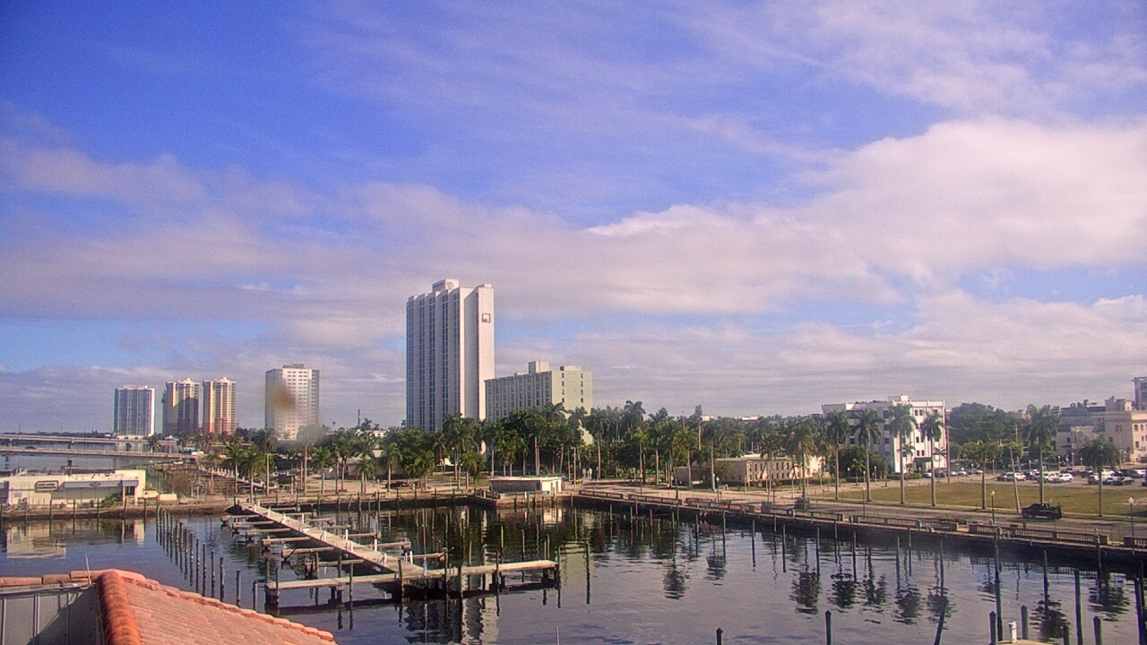 Thumbnail for current weather camera view from River District in Fort Myers, Florida