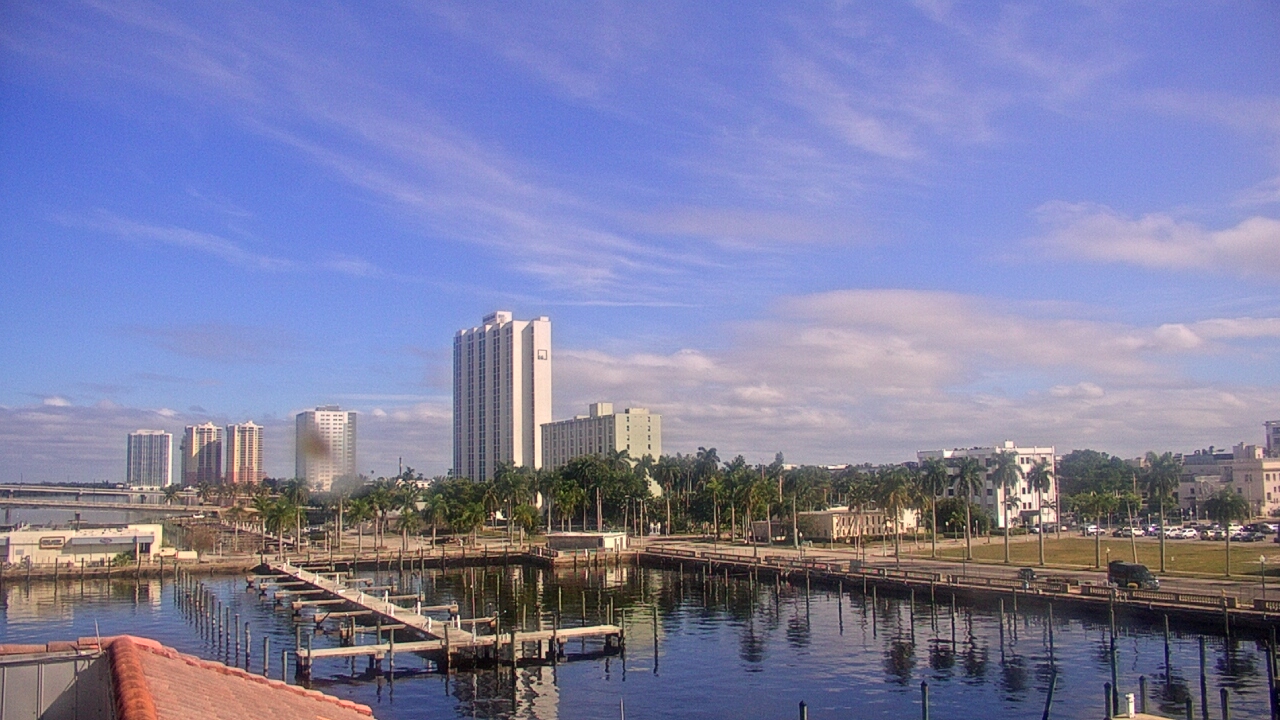 Thumbnail for current weather camera view from River District in Fort Myers, Florida