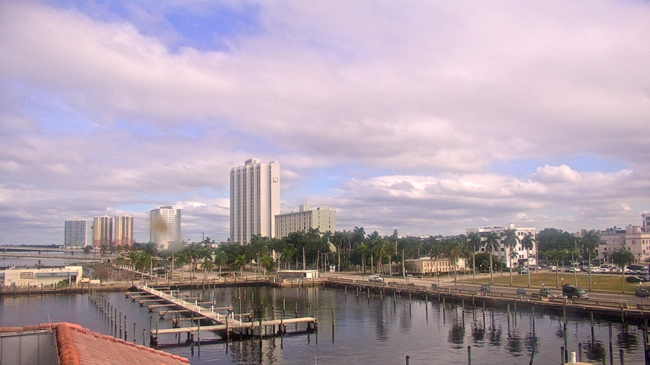 Thumbnail for current weather camera view from River District in Fort Myers, Florida