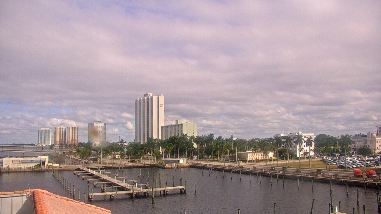 Thumbnail for current weather camera view from River District in Fort Myers, Florida