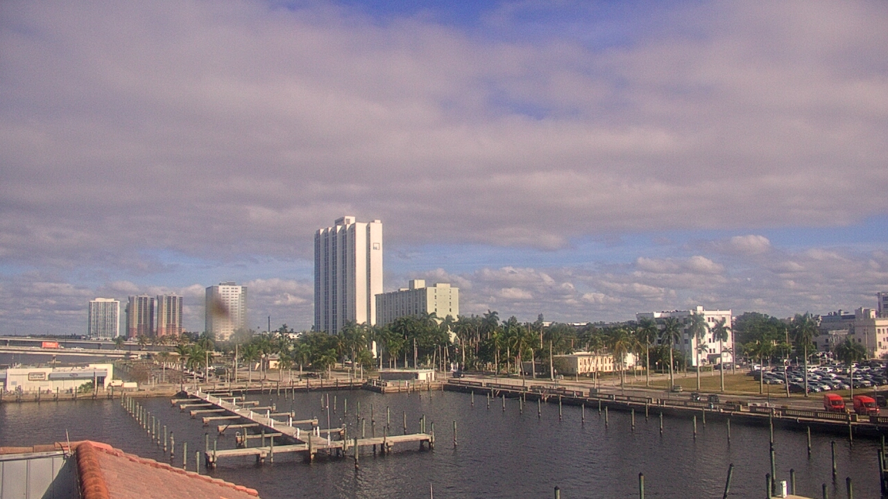 Thumbnail for current weather camera view from River District in Fort Myers, Florida