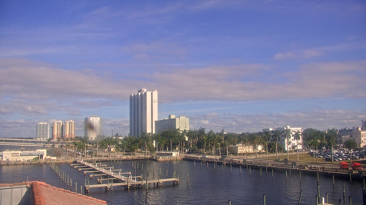 Thumbnail for current weather camera view from River District in Fort Myers, Florida