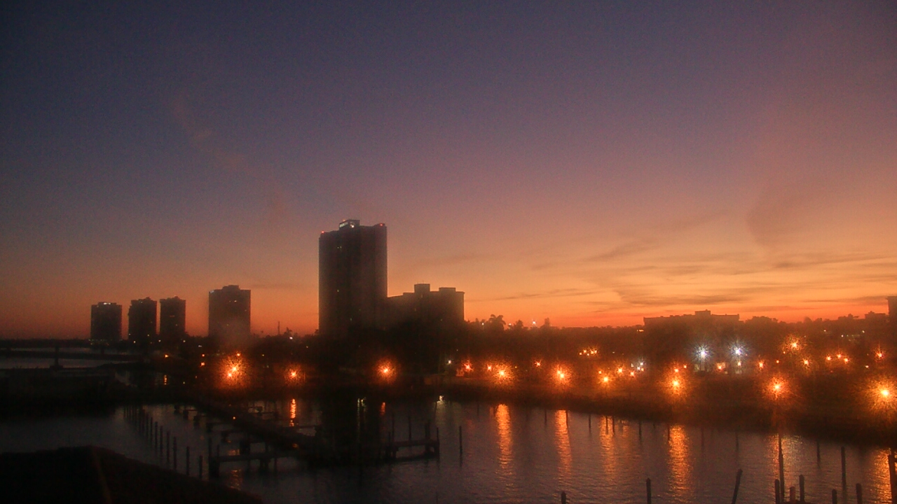 Thumbnail for current weather camera view from River District in Fort Myers, Florida