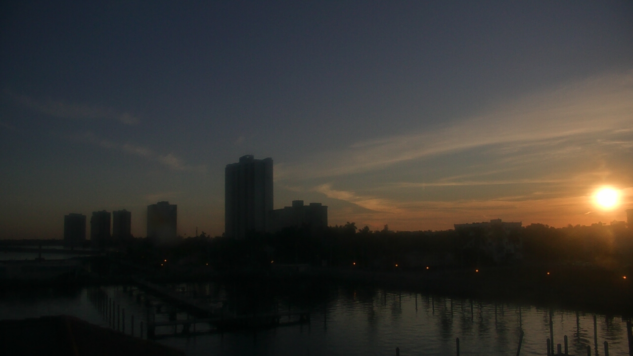 Thumbnail for current weather camera view from River District in Fort Myers, Florida