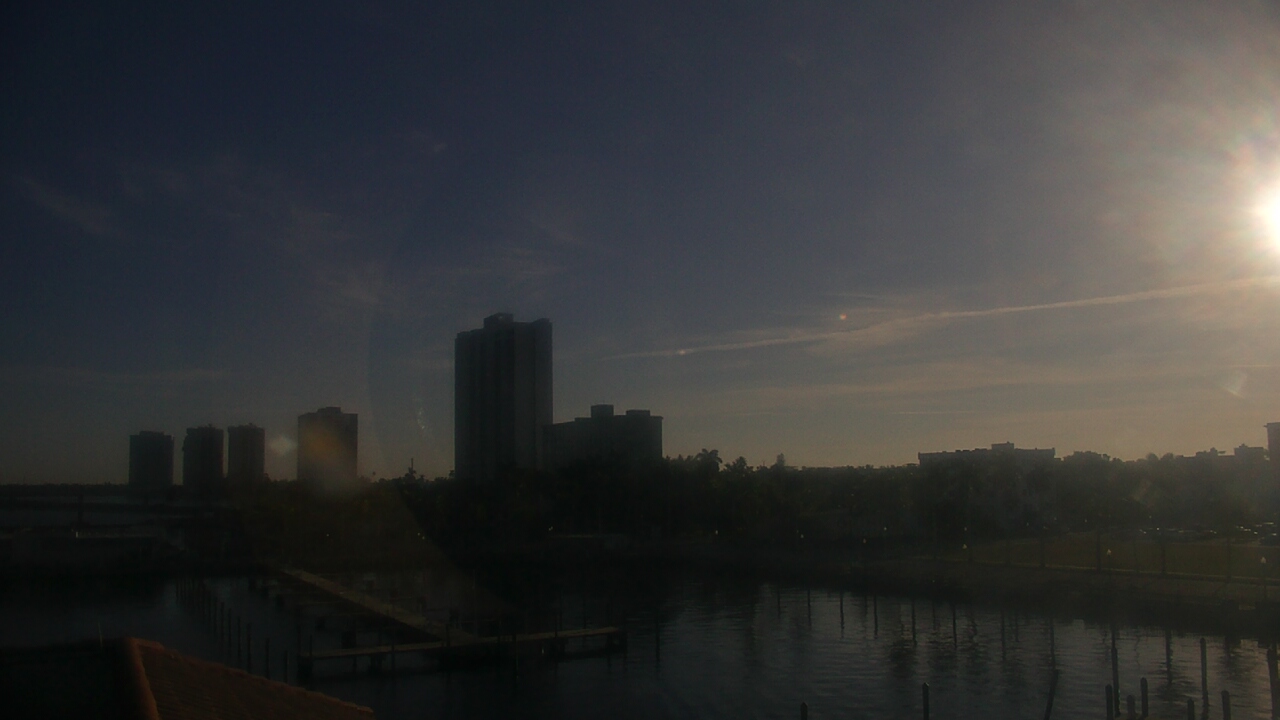 Thumbnail for current weather camera view from River District in Fort Myers, Florida