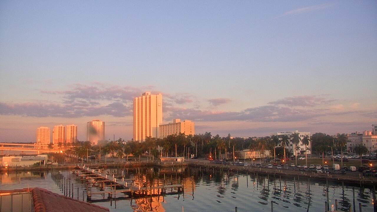 Thumbnail for current weather camera view from River District in Fort Myers, Florida