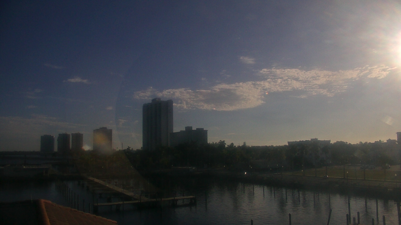 Thumbnail for current weather camera view from River District in Fort Myers, Florida