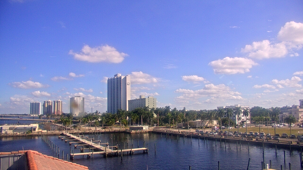 Thumbnail for current weather camera view from River District in Fort Myers, Florida