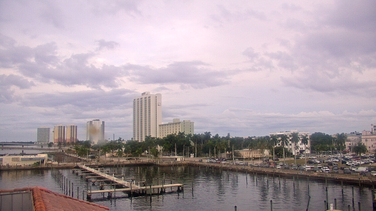 Thumbnail for current weather camera view from River District in Fort Myers, Florida
